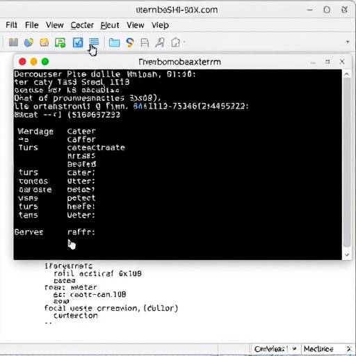 Screenshot of MobaXterm SSH client connecting to a remote server